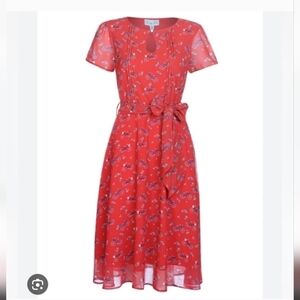 Lindy Bop Bretta Red Bicycle Dress